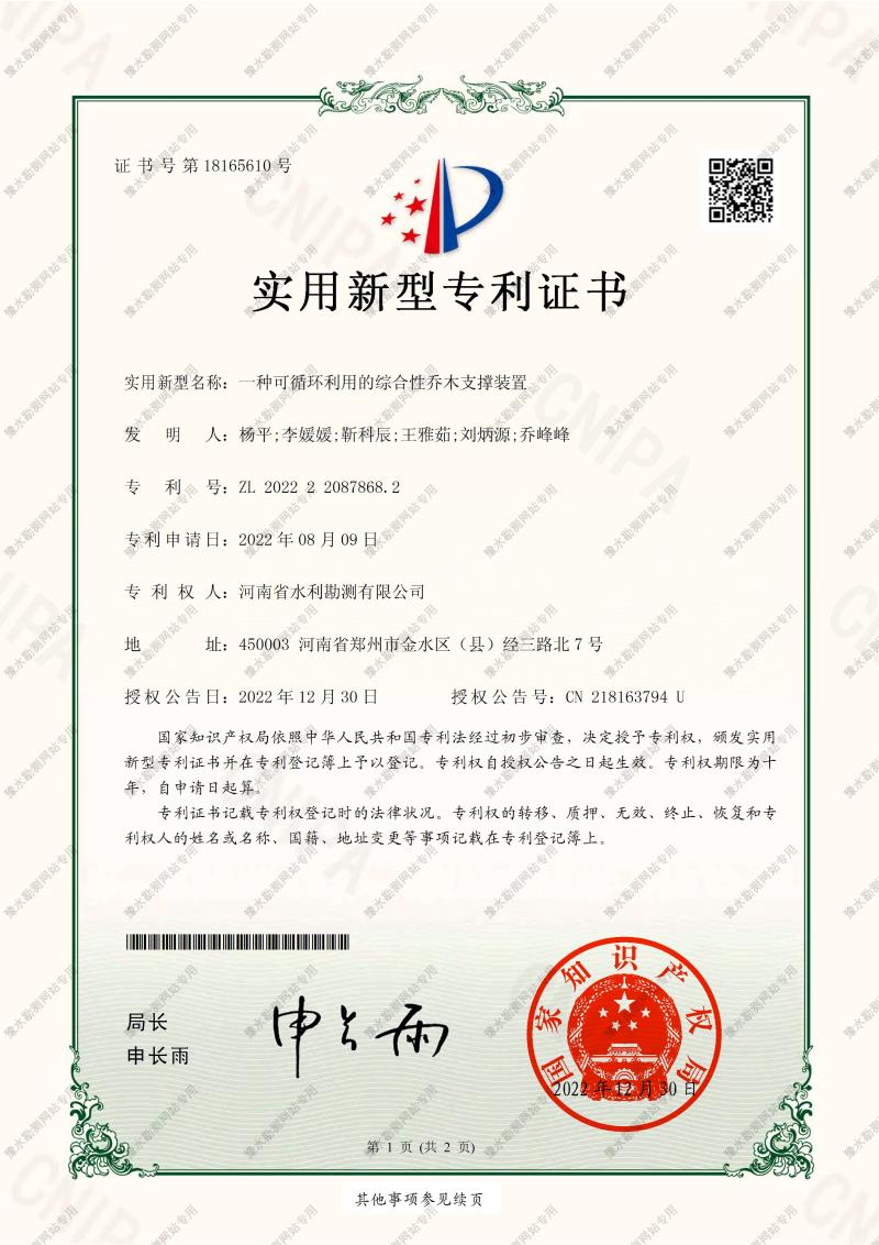 DK-ZR一種可循環利用的綜合性喬木支撐裝置